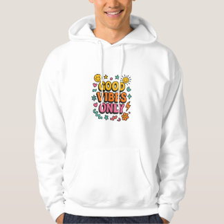 Sudadera Buenas vibraciones sólo retro hoodie - Funky Motiv