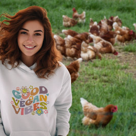 Sudadera Buenas Vibraciones Veganas