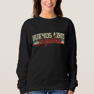 Sudadera Buenos Aires Argentina recuerdo de viaje Retro Vin