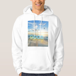 Sudadera Buenos días cielo azul