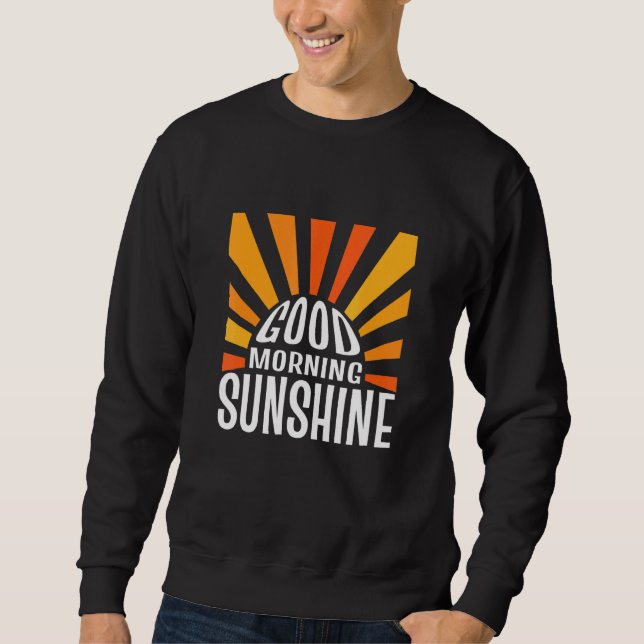 Sudadera Buenos días Naturaleza del Sol (Anverso)
