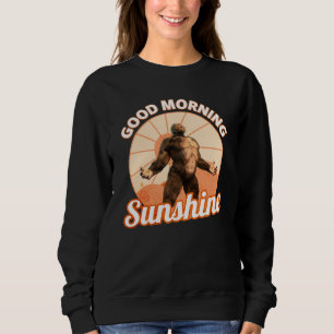 Sudadera Buenos Días Sol Bigfoot Humor