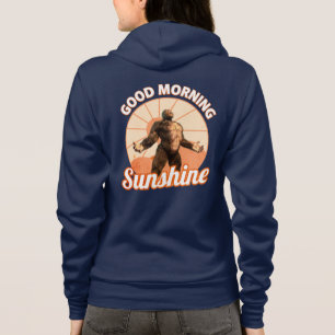Sudadera Buenos Días Sol Bigfoot Humor