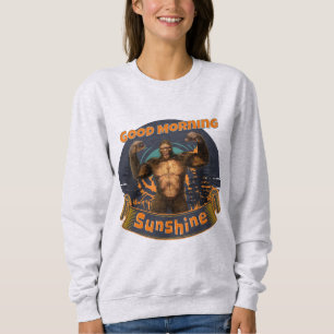 Sudadera Buenos Días Sol Funny Bigfoot