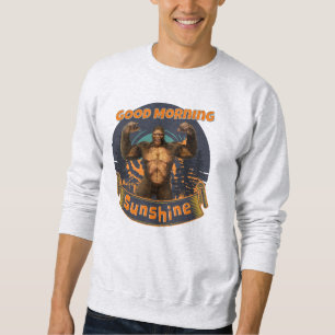 Sudadera Buenos Días Sol Funny Bigfoot