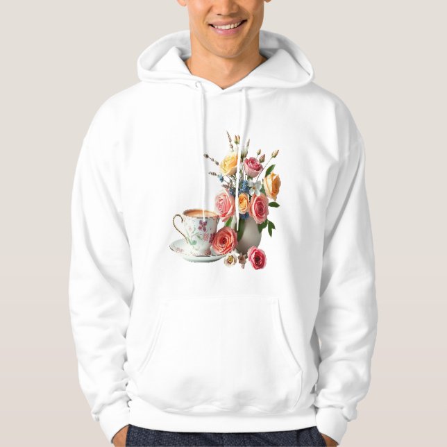 Sudadera Buenos días té (Anverso)