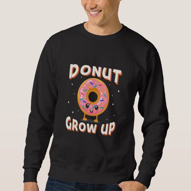 Sudadera Buenos Donuts De Dulces Comidas Delicadas Cita 2 (Anverso)