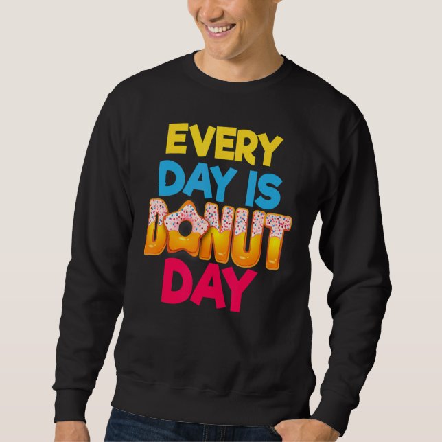 Sudadera Buenos Donuts De Dulces Comidas Delicadas Cita 4 (Anverso)