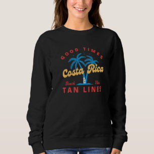 Sudadera Buenos Tiempos Y Tan Líneas Costa Rica