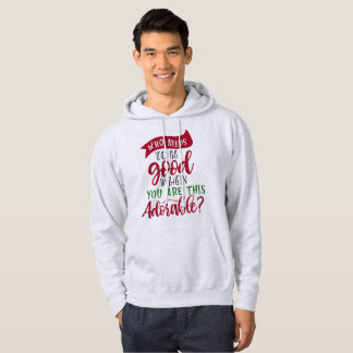 Sudadera Buenos vs Adorables - Festividades divertidas con 
