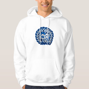 Sudadera Búfalo/bisonte célticos, azul