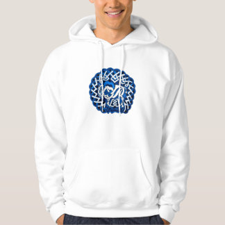 Sudadera Búfalo/bisonte célticos, azul
