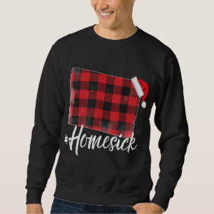 Sudadera Búfalo colorado colocado Navidades de la casa Sant