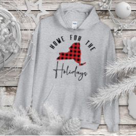 Sudadera Búfalo de vacaciones de Nueva York colocado en cas