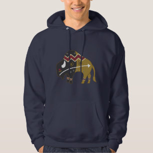 Sudadera Búfalo indio tribal