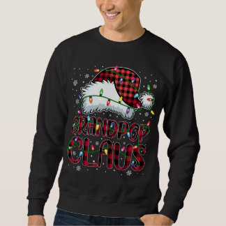 Sudadera Búfalo navideño vestido rojo de sombrero de Santa
