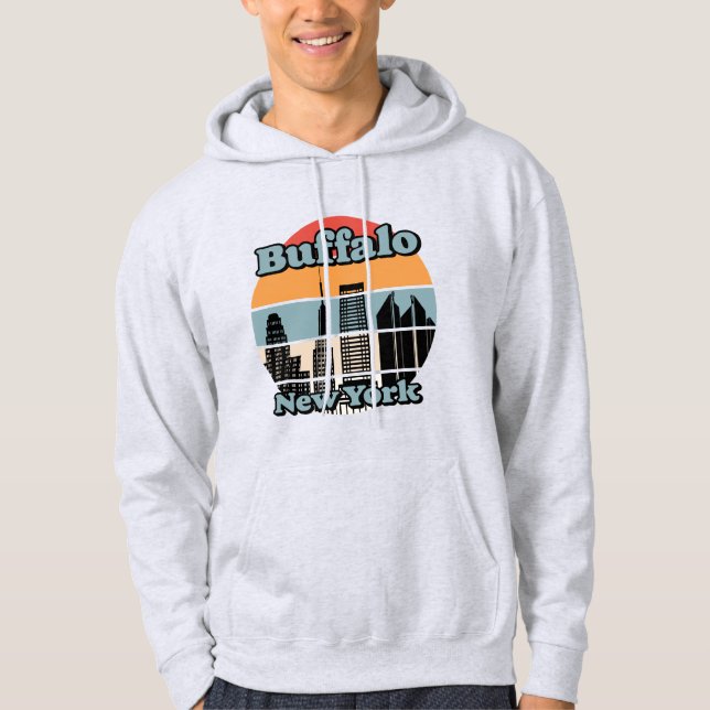 Sudadera Búfalo, Nueva York (Anverso)