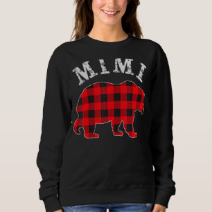 Sudadera Búfalo Pajama de Mimi con trapos rojos