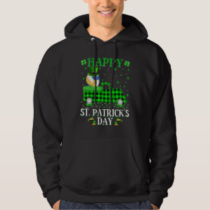 Sudadera Bufalo Plaid Green Truck Beach Volleyball St. Pat