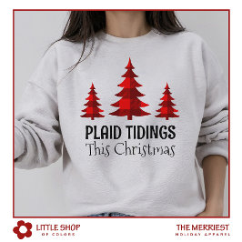 Sudadera Búfalo rústico plantado árboles navideños al estil