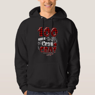 Sudadera Búfalo Tapado 100 Días De Crayones De Rayos Grises