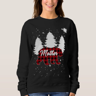 Sudadera Búfalo Tapado madre oso árbol de Navidad Pajama Fa