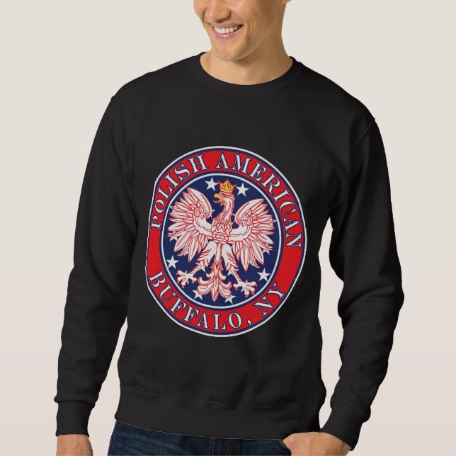 Sudadera Buffalo Nueva York Polaco (Anverso)