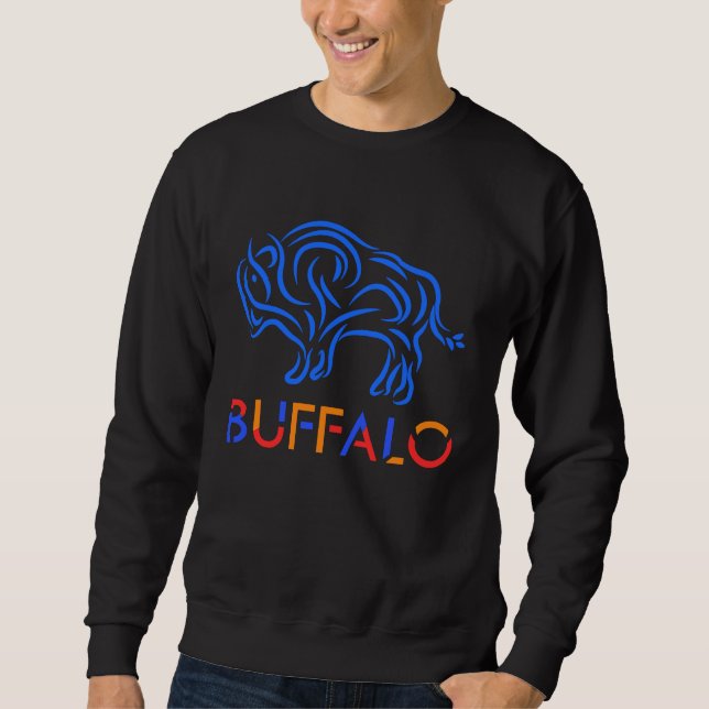 Sudadera Buffalo Ny New York Queen City 716 for Men and Wom (Anverso)