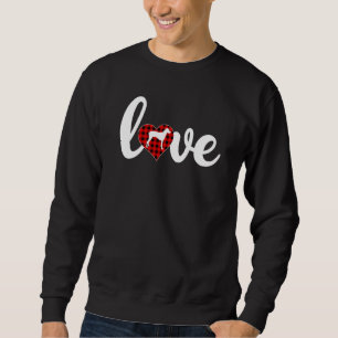 Sudadera Buffalo Plaid Love Rhodesian Ridgeback Dog Valenti