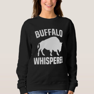 Sudadera Buffalo Whisperer  American Bison Buffalo Wisent  