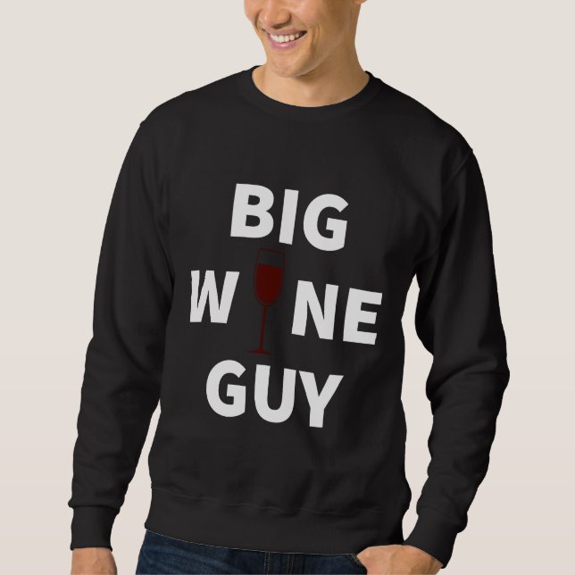 Sudadera Bug Wine Guy (Anverso)