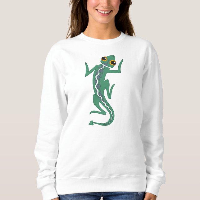Sudadera Buggi Green Lizard Artistic Clipart-27847 (Anverso)
