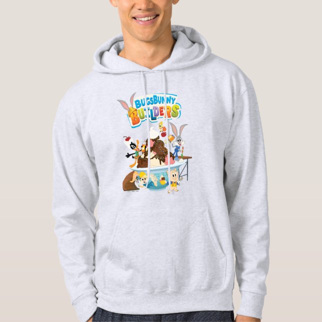 Sudadera BUGS BUNNY BUILDERS™| Looney Builders Helado (Anverso)