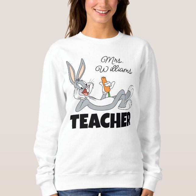 Sudadera BUGS BUNNY™: Maestra de Zanahorias Comidas (Anverso)