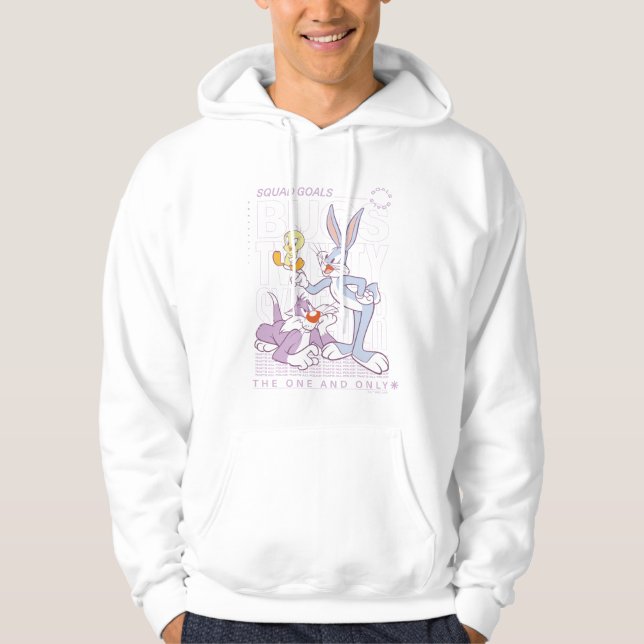 Sudadera BUGS BUNNY™, TWEET™, SYLVESTER™ Squad Goals (Anverso)