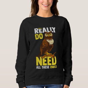 Sudadera Búho Bird divertida animal