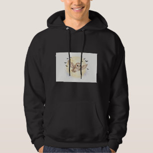 Sudadera Búho de Granero con Luz de Luna de Halloween