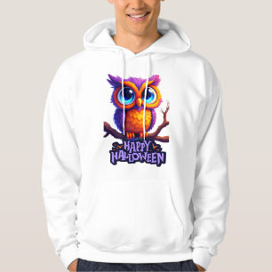 Sudadera Búho de Halloween Adorable – Arte Colorido de Noch