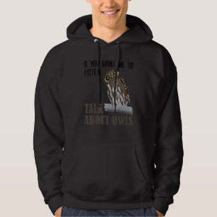 Sudadera Búho divertido dicho animales del bosque Animales