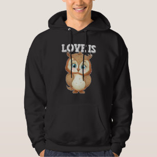 Sudadera Búho dulce de azúcar habitante del bosque 1