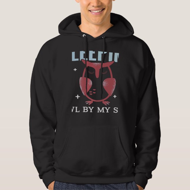 Sudadera Búho Durmiendo Por Mi Mismo Presente (Anverso)