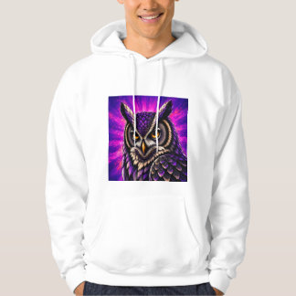 Sudadera Búho Feroz Fauna Vintage