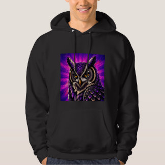 Sudadera Búho Feroz Vida Silvestre Vintage