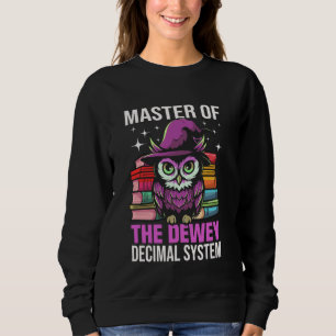 Sudadera Búho friki de los libros de la biblioteca ama leer
