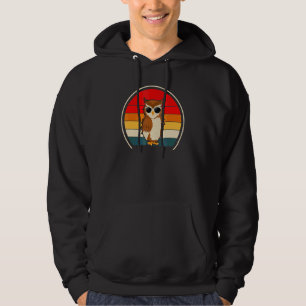 Sudadera Búho Retro Genial