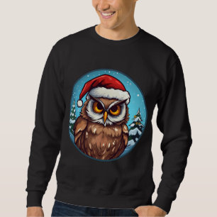 Sudadera Búhos Navidad