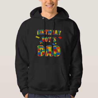 Sudadera Building Block Dad Of Birthday Boy