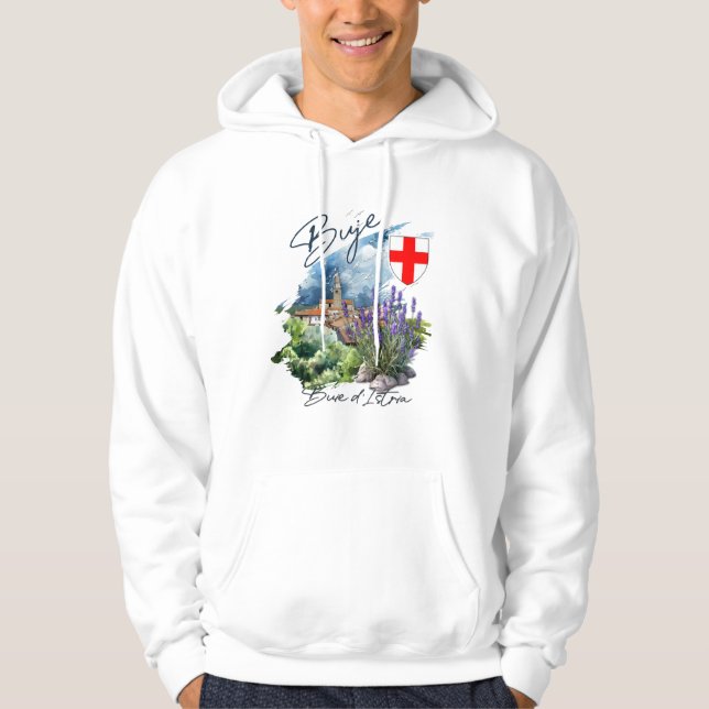 Sudadera Buje Croacia (Anverso)