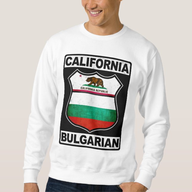 Sudadera Búlgaro-americano de California (Anverso)
