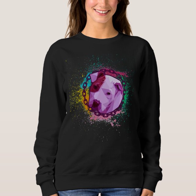 Sudadera Bull Face Animal Lover (Anverso)